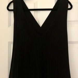 Zara Trafaluc Black Blouse Size: S